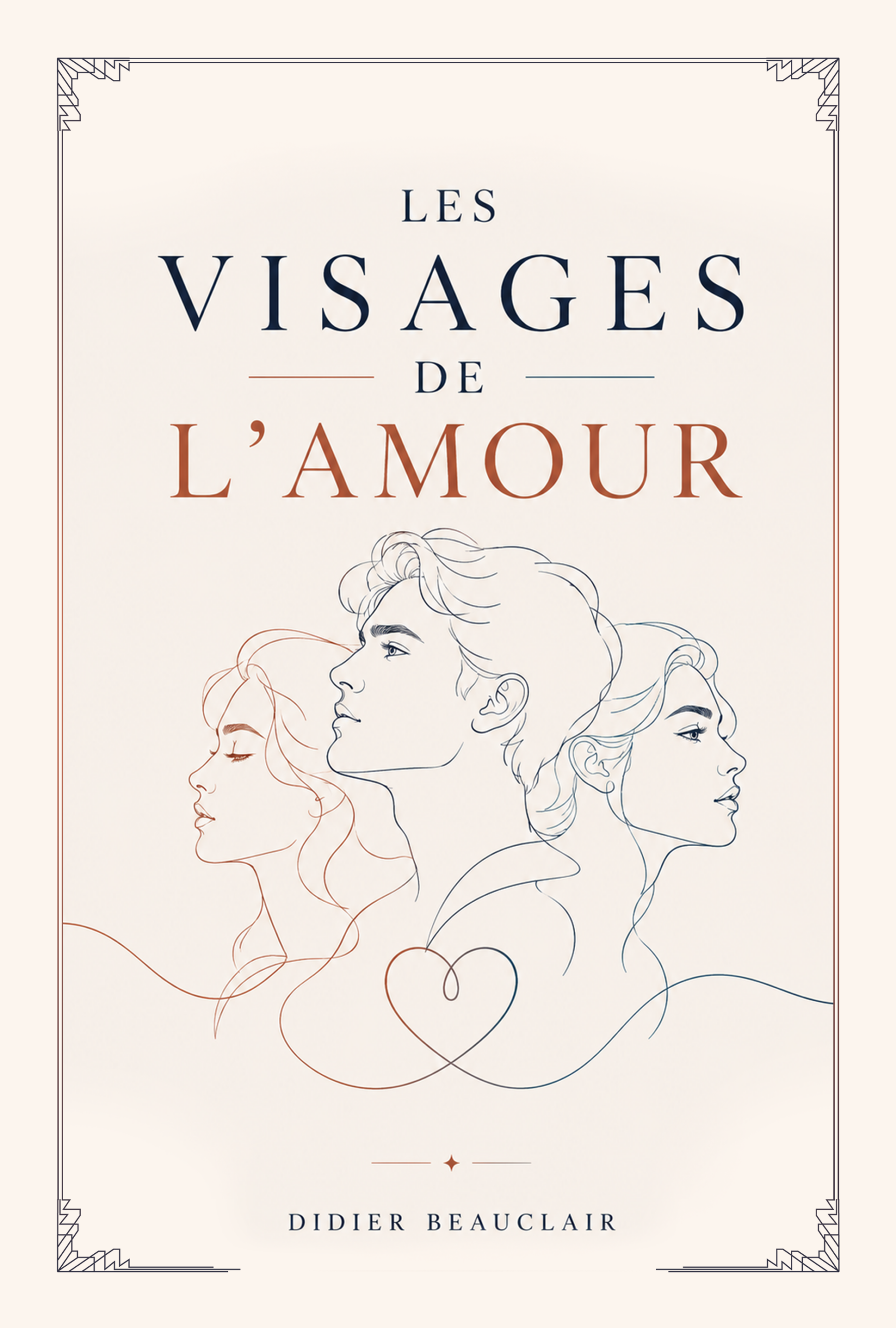 couverture livre les visages de lamour face